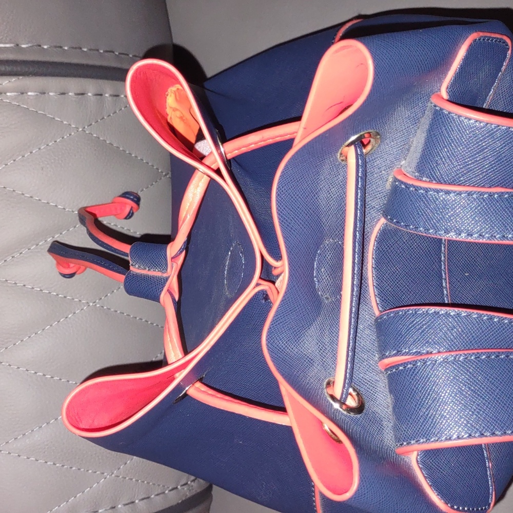 Neiman Marcus Unisex Drawstring Backpack Bag - image 5